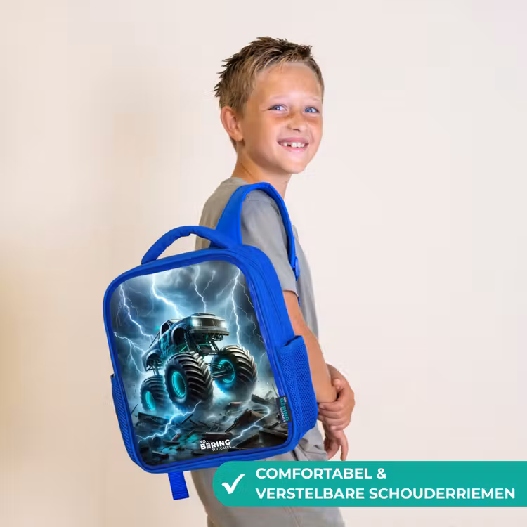 Kinderrugzak - Blauw - Thunder Wheels — 4
