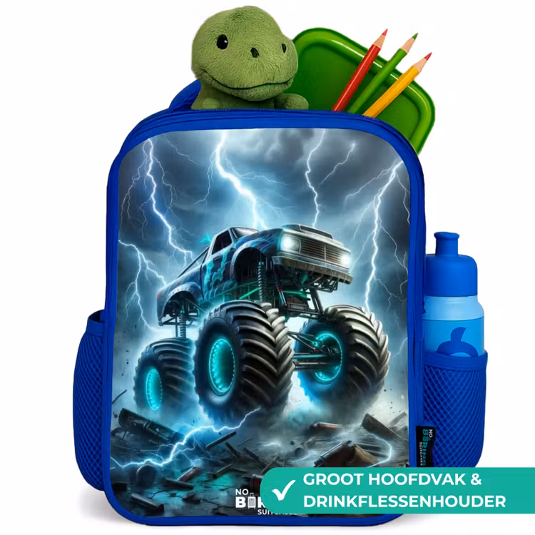 Kinderrugzak - Blauw - Thunder Wheels — 6