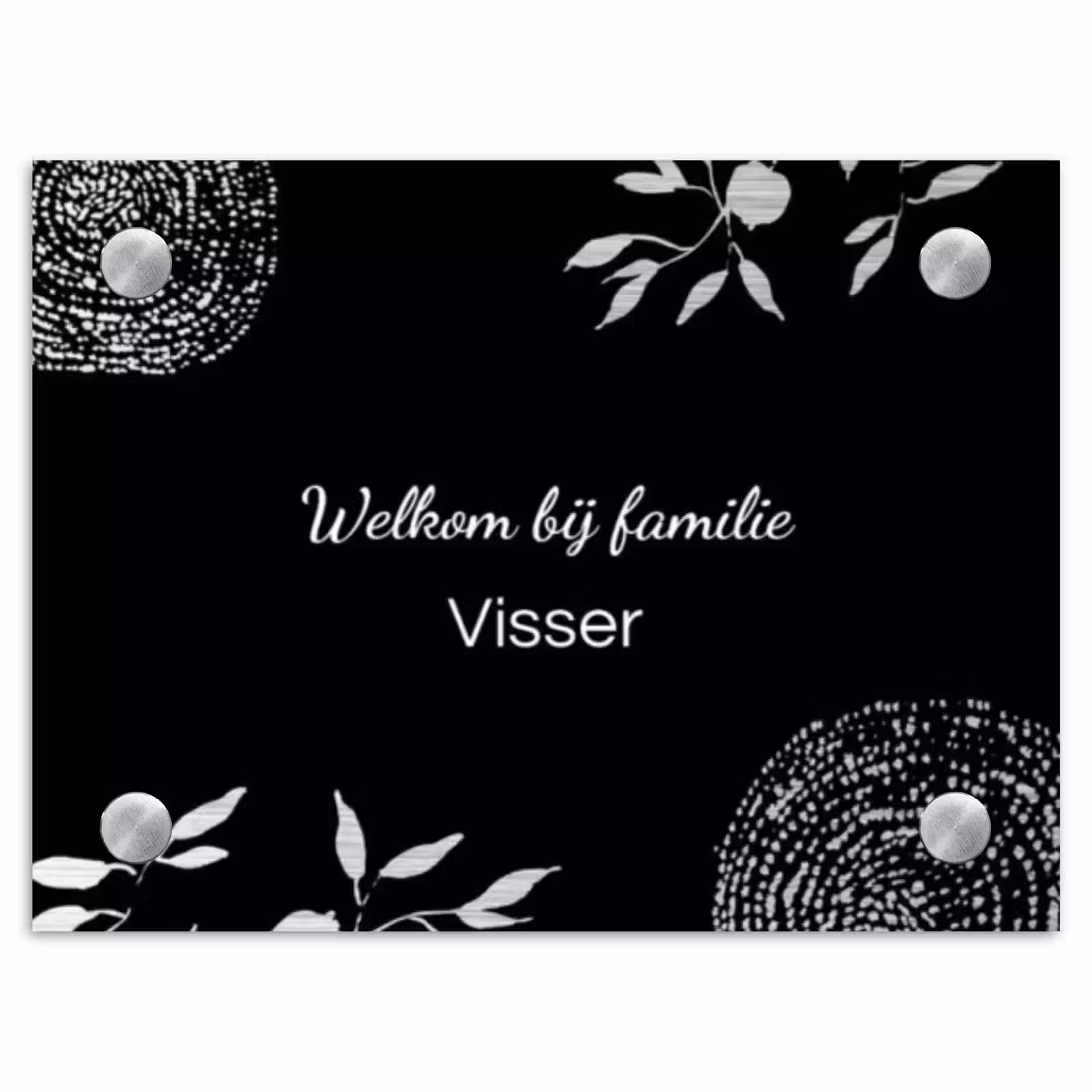 RVS - Illustraties - Zwart - Sierlijk — 1