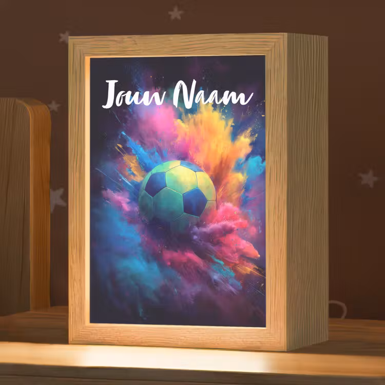 Nachtlampje met naam - Neon - Bal - Kleurrijk — 1