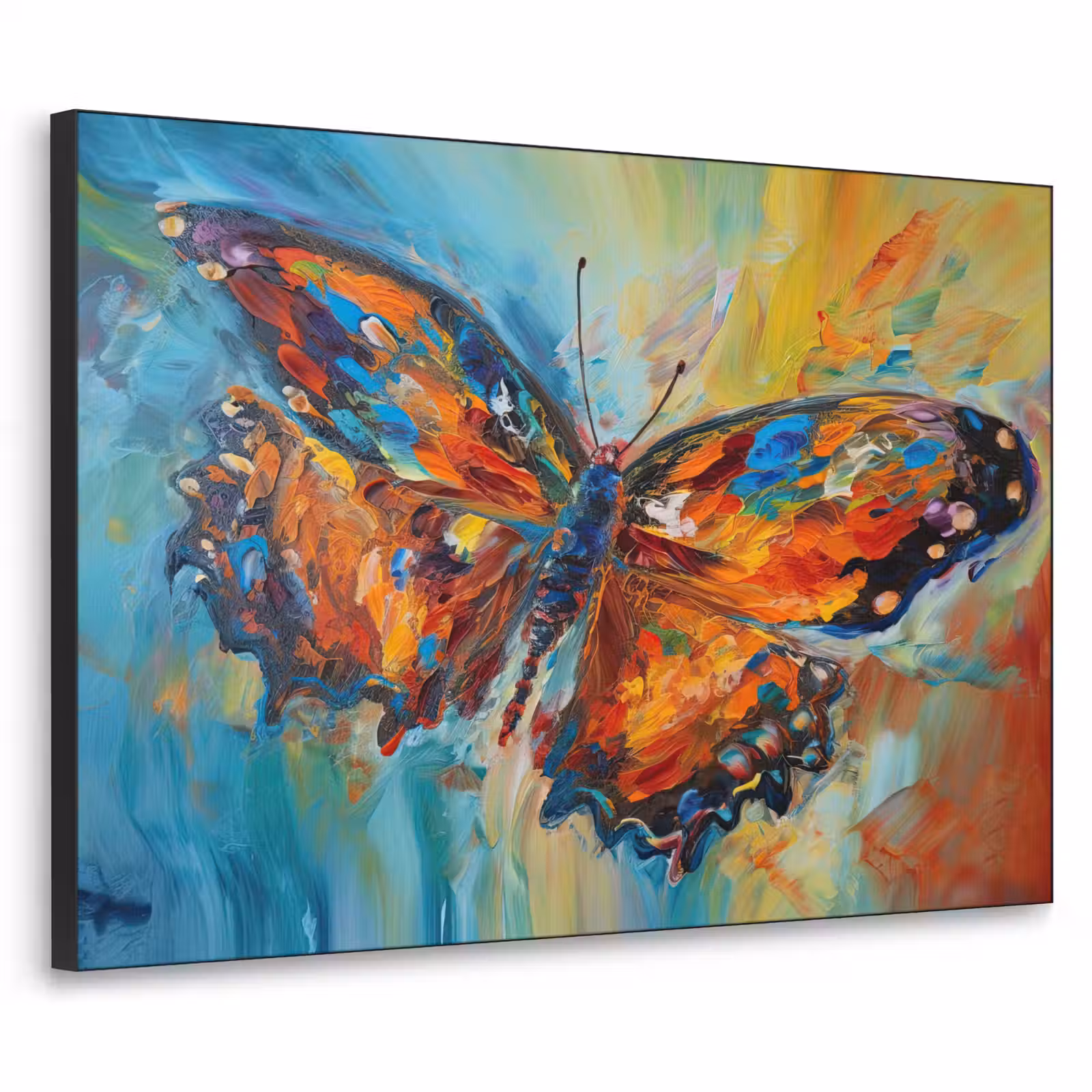 Art Frame - Vlinder - Kleuren - Kunst - Schilderij — 1