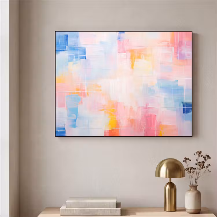 Art Frame - Aquarel - Pastel - Abstract - Kunst — 5