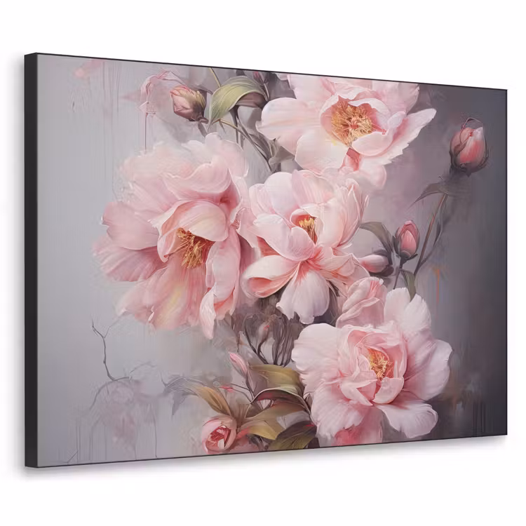 Art Frame - Rozen - Bloemen - Roze - Kunst - Watercolor — 1