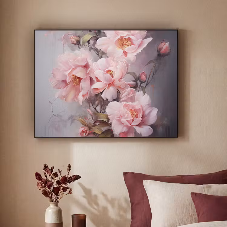 Art Frame - Rozen - Bloemen - Roze - Kunst - Watercolor — 3