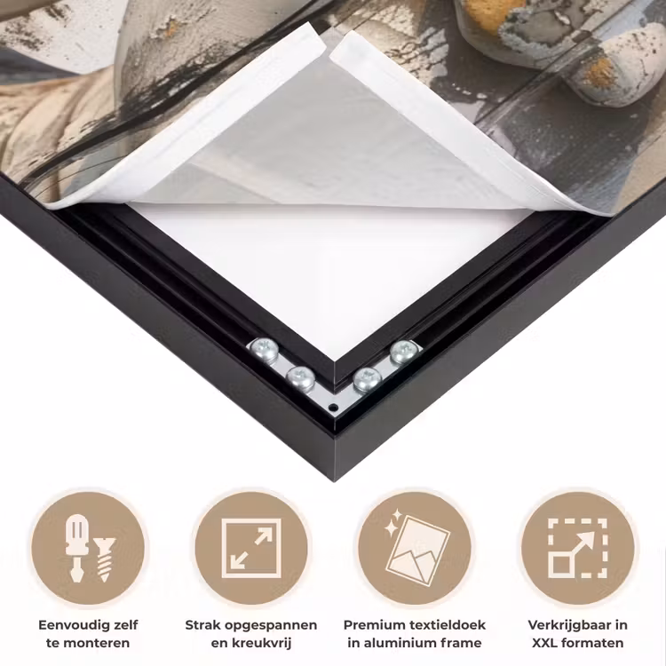 Art Frame - Boeddha - Houtlook - Modern - Industrieel — 8
