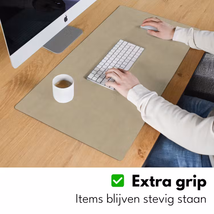 Bureau onderlegger - Zandkleur - Korrelige structuur - Beton — 6