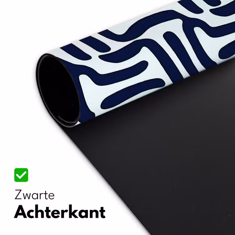 Bureau onderlegger - Abstract - Modern - Blauw — 5