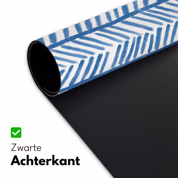 Bureau onderlegger - Patroon - Streep - Blauw — 5