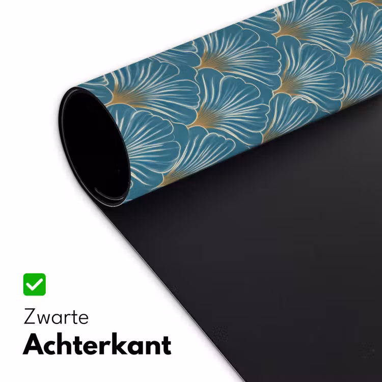 Bureau onderlegger - Symmetrisch - Patroon - Blauw — 5