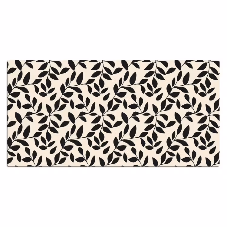 Bureau onderlegger - Elegant - Patroon - Zwart - Beige — 2