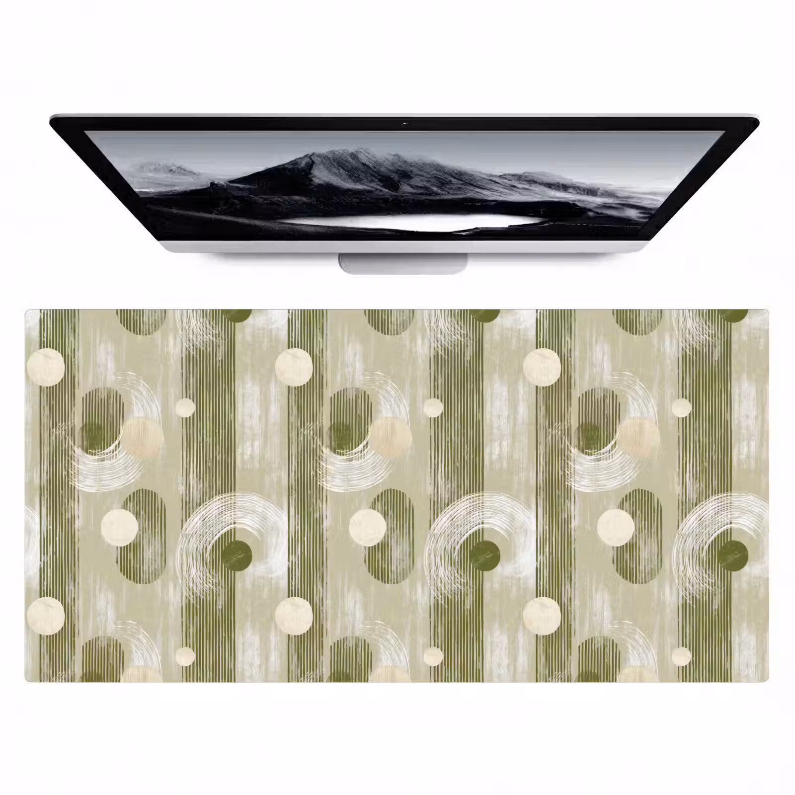 Bureau onderlegger - Artistiek - Modern - Groen — 1