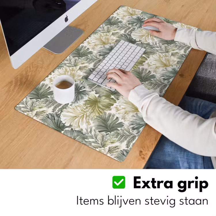 Bureau onderlegger - Bladeren - Botanisch - Groen — 6