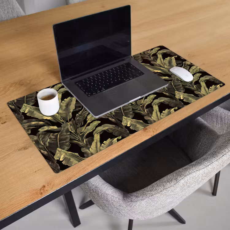 Bureau onderlegger - Botanisch - Bladeren - Groen — 3