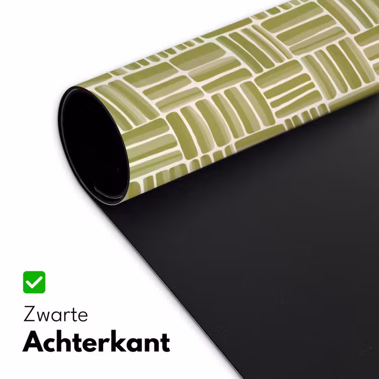 Bureau onderlegger - Vlecht - Patroon - Groen — 5