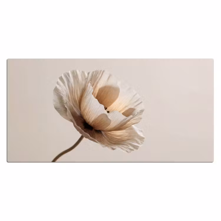 Bureau onderlegger - Bloem - Beige - Crème — 2