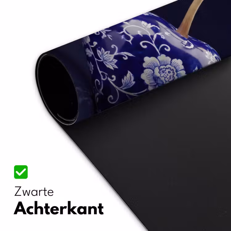 Bureau onderlegger - Porselein- Kersen - Delfts - Blauw — 5