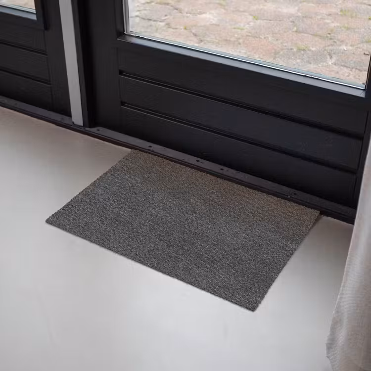 Deurmat - Donkergrijs - Asfaltstructuur - Ruw — 2