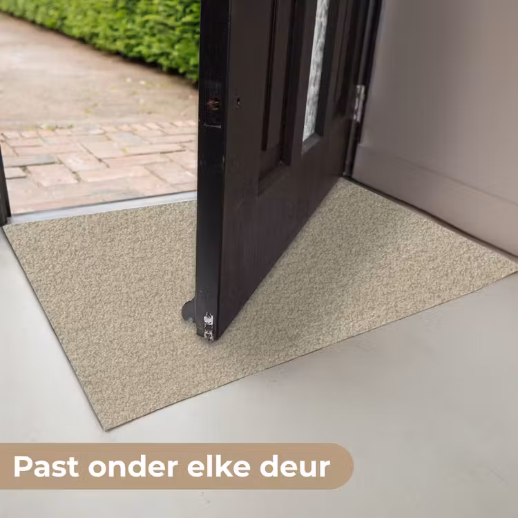 Deurmat - Zandkleur - Korrelige structuur - Beton — 7