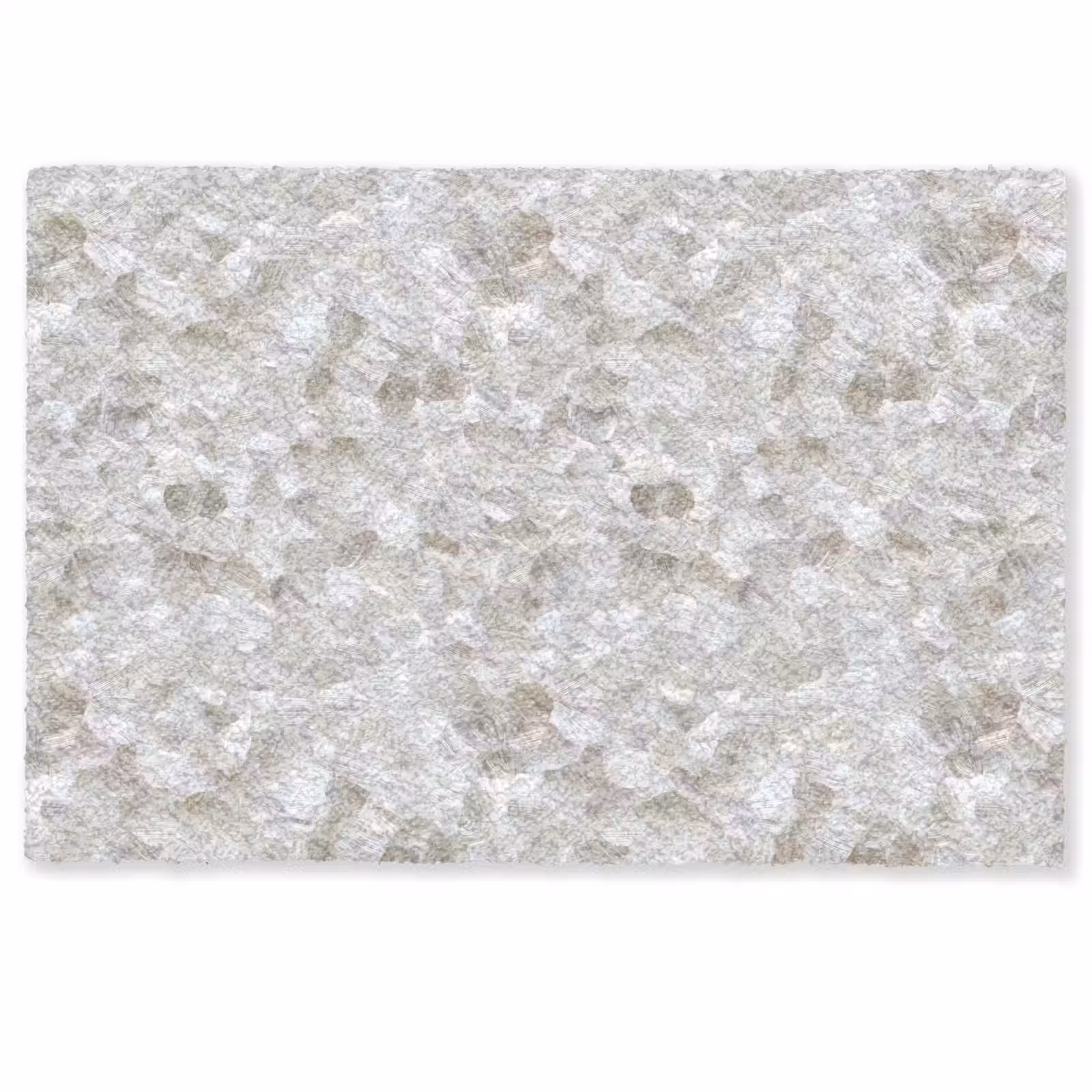 Deurmat - Wit - Penseelstreken - Reliëfeffect — 1