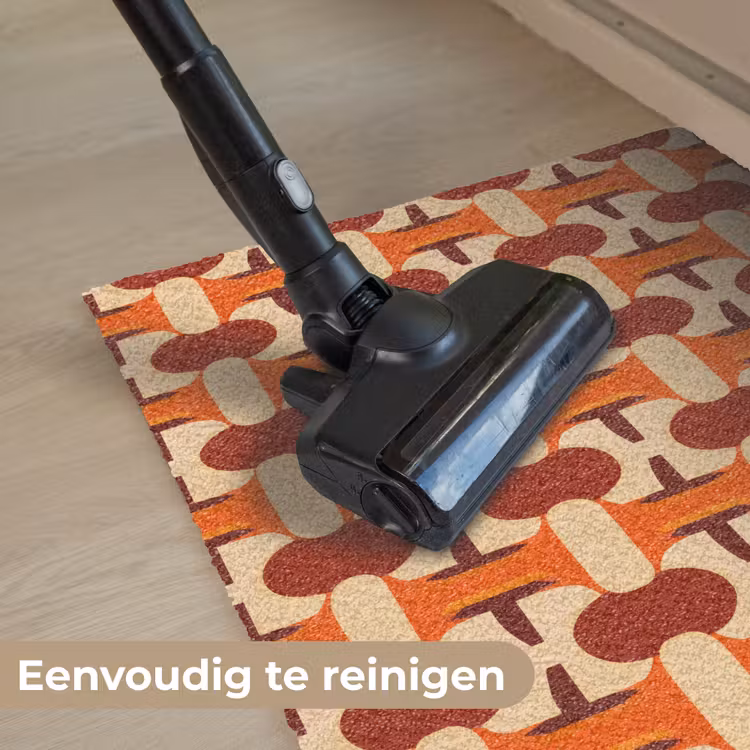 Deurmat - Geometrisch - Retro - Oranje — 9
