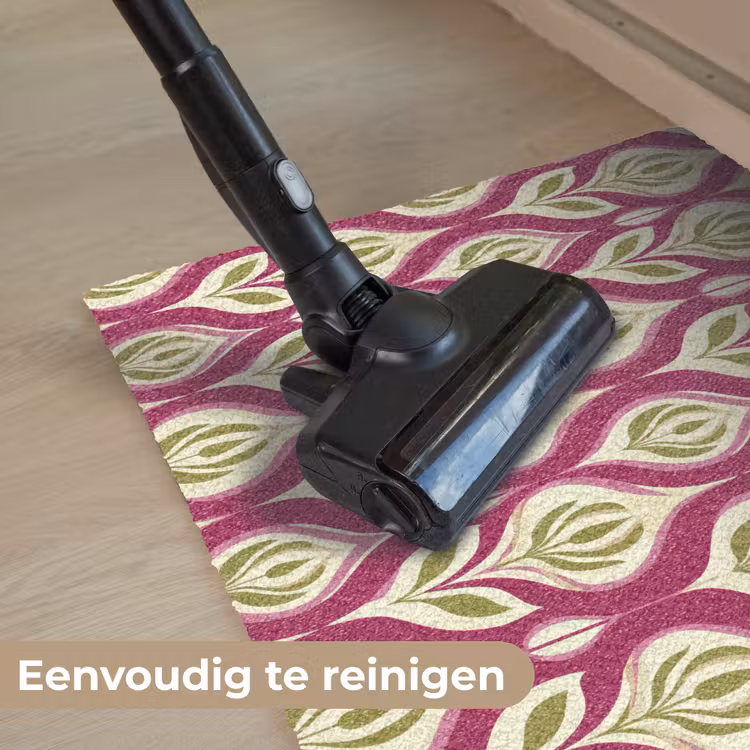 Deurmat - Retro - Floraal - Paars — 9