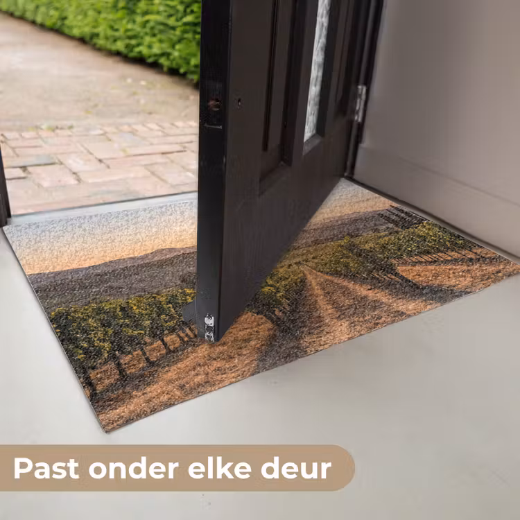 Deurmat - Wijngaard - Zonsondergang - Landschap — 7