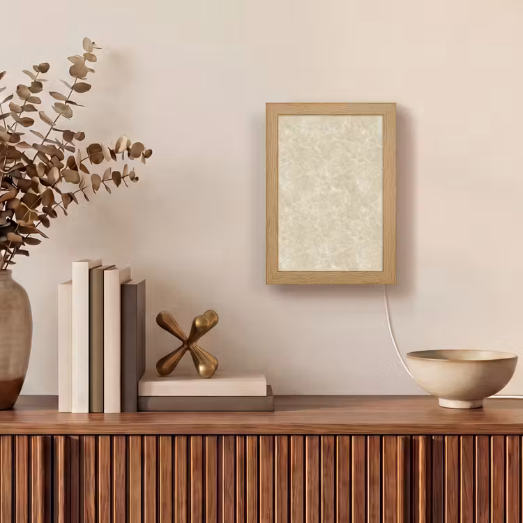 Tafellamp - Lichtbeige - Marmer - Diffusie adering — 4