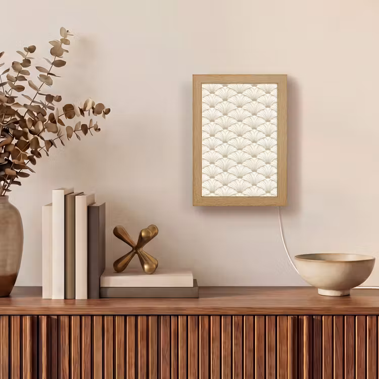 Tafellamp - Klassiek - Art - Beige — 4