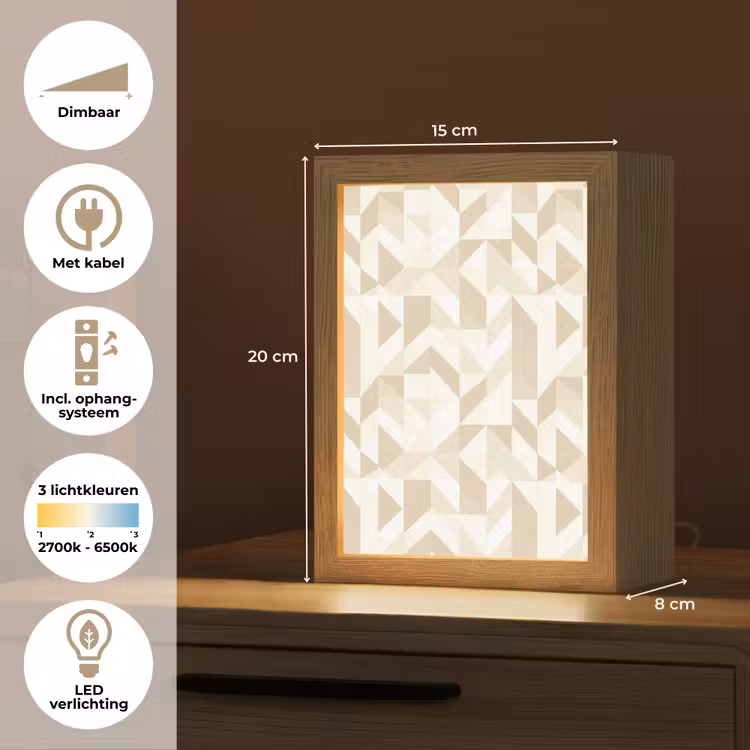 Tafellamp - Modern - Abstract - Beige — 7