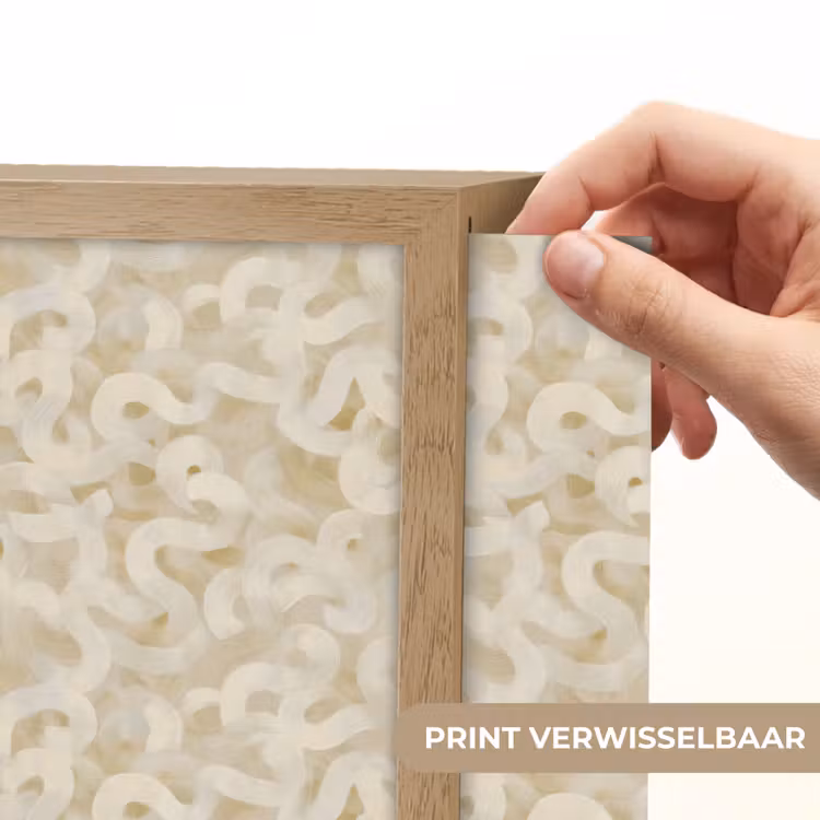 Lightbox - Wandlamp - Abstract - Lijnen - Beige — 6
