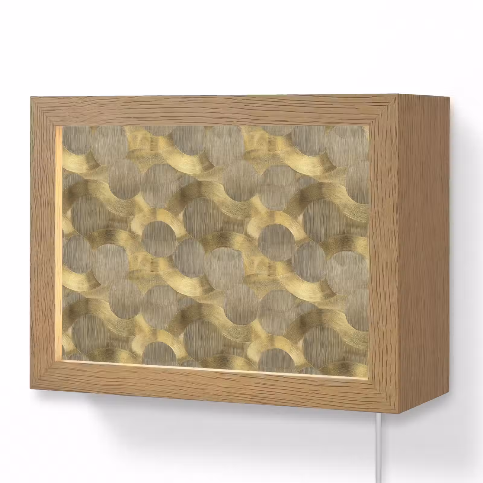 Lightbox - Wandlamp - Modern - Geometrisch - Goud — 1