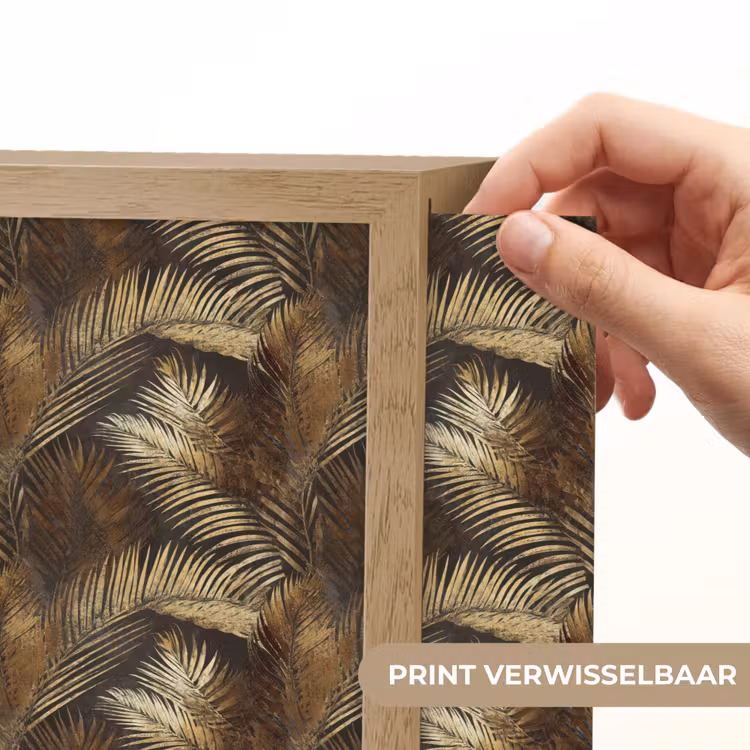 Lightbox - Wandlamp - Tropisch - Bladeren - Goud — 6