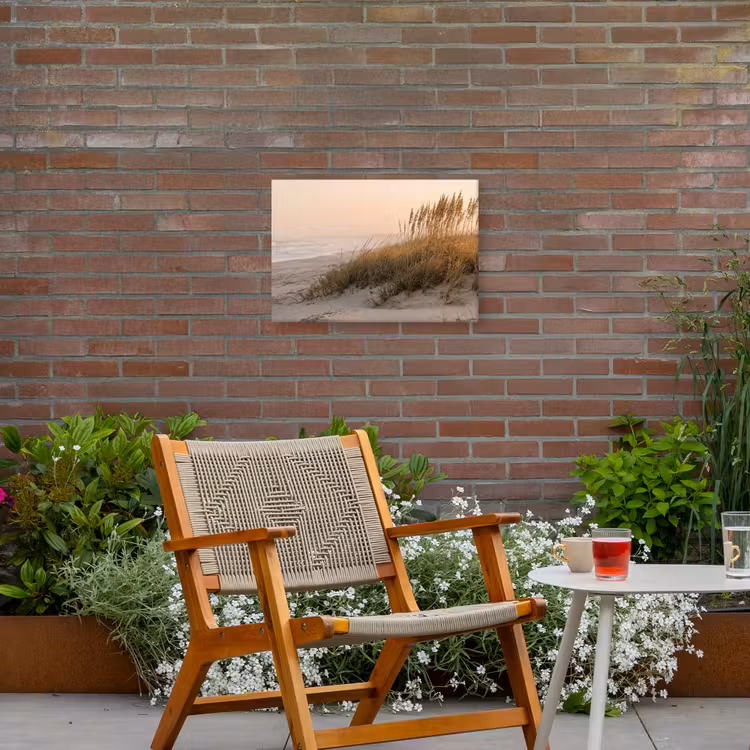 Buiten canvas - Duinlandschap - Zonsondergang - Strand — 2