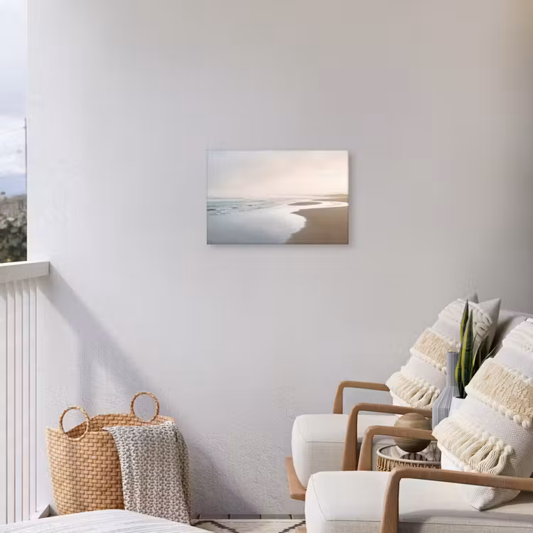 Buiten canvas - Kustlijn - Strand - Oceaan — 4