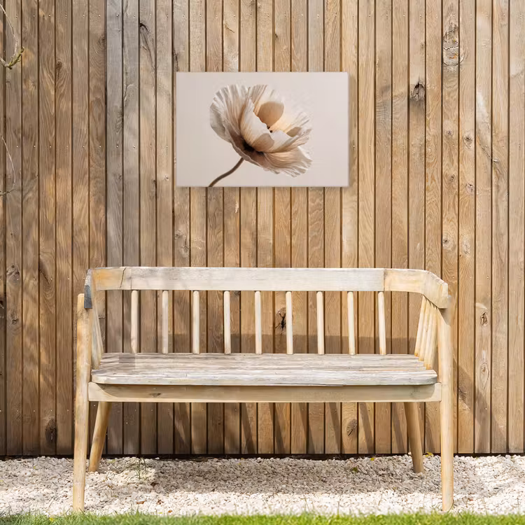 Buiten canvas - Bloem - Beige - Crème — 3