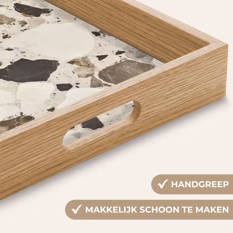 Dienblad - Neutral - Stenen - Decoratie - Terrazzo — 5
