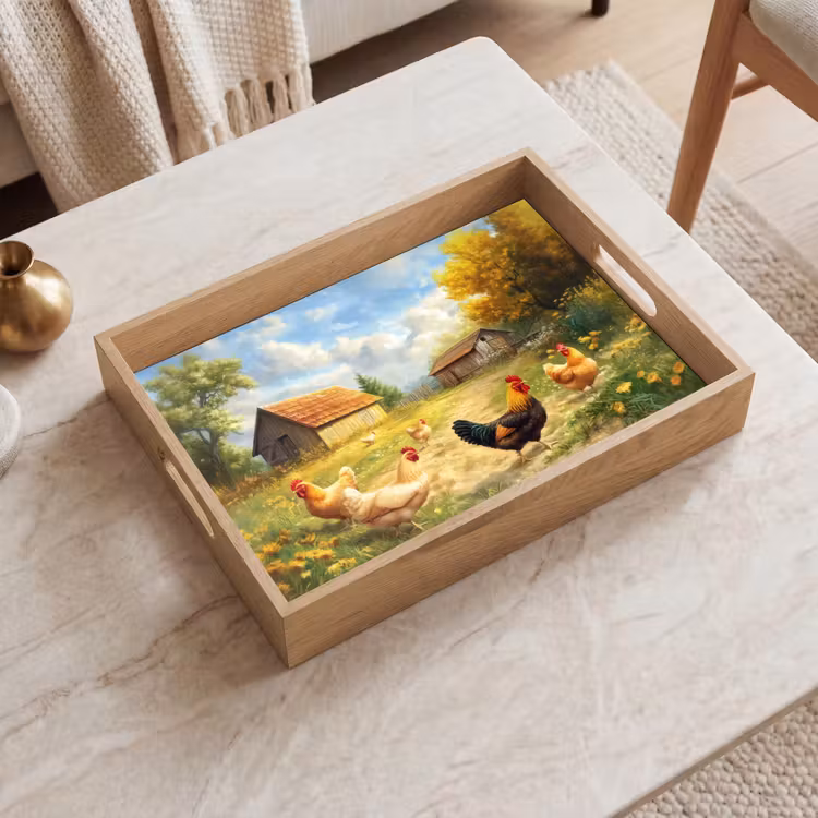 Dienblad - Kippen - Landelijke rust - Natuur — 2