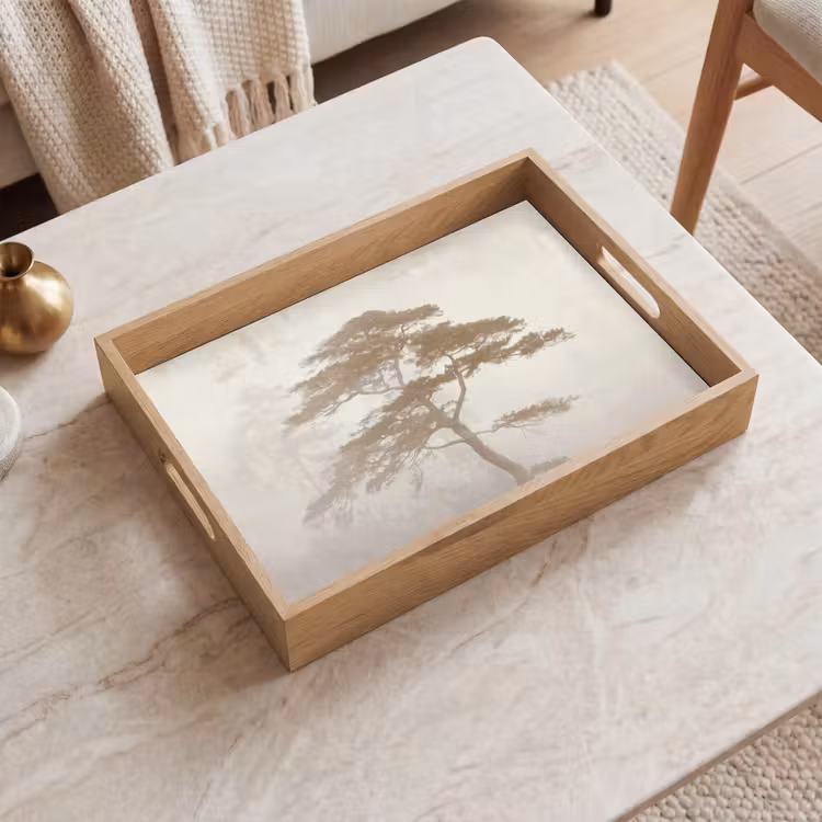Dienblad - Boom - Oosterse stijl - Landschap — 2