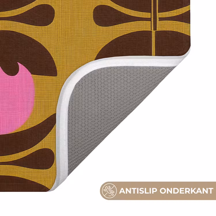 Wc Mat - Abstract - Bloemen - Roze — 3