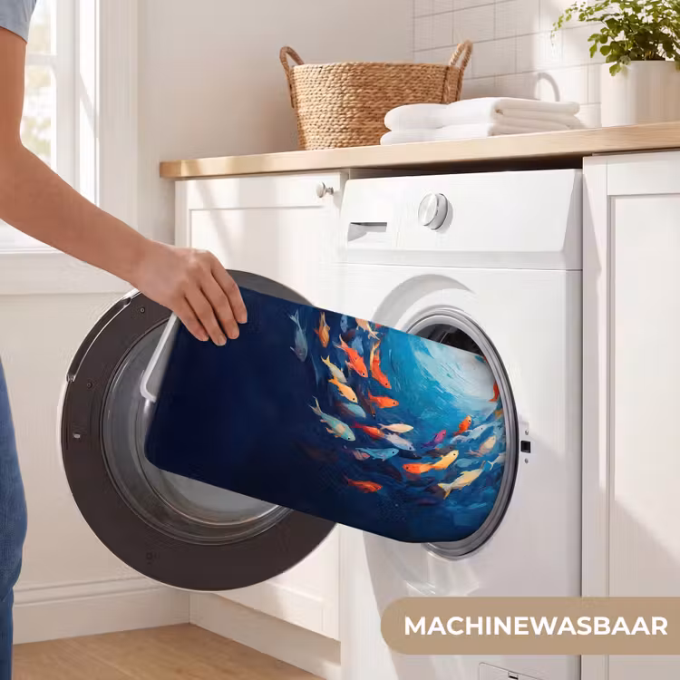 Wc Mat - Zee - Vissen - Kleurrijk - Dynamisch — 5