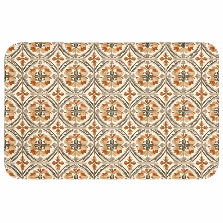 Wc Mat - Elegant - Antiek - Kleurrijk — 1