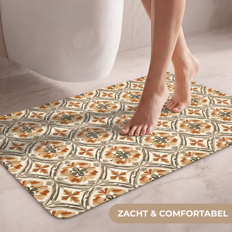 Wc Mat - Elegant - Antiek - Kleurrijk — 7