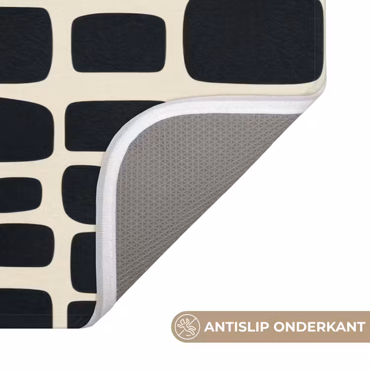 Wc Mat - Modern - Organisch - Zwart — 3
