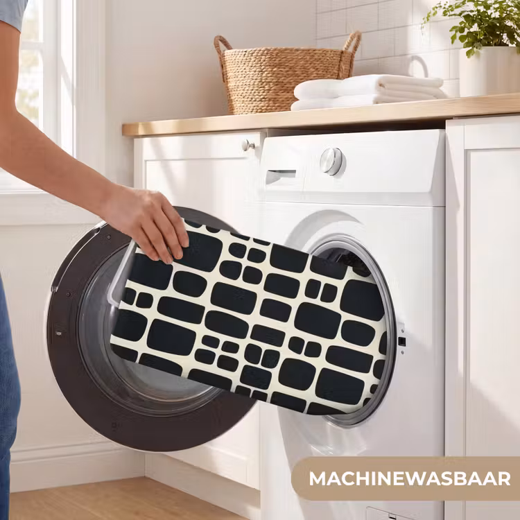 Wc Mat - Modern - Organisch - Zwart — 5