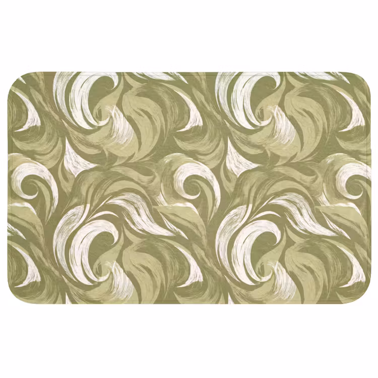Wc Mat - Abstract - Textuur - Groen