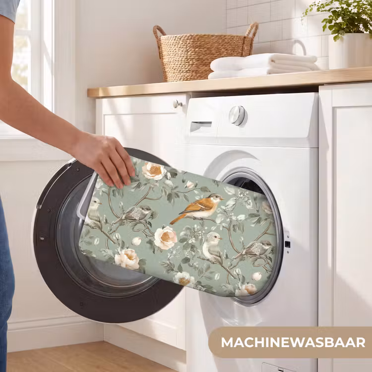 Wc Mat - Roze - Vogels - Kleurrijk — 5
