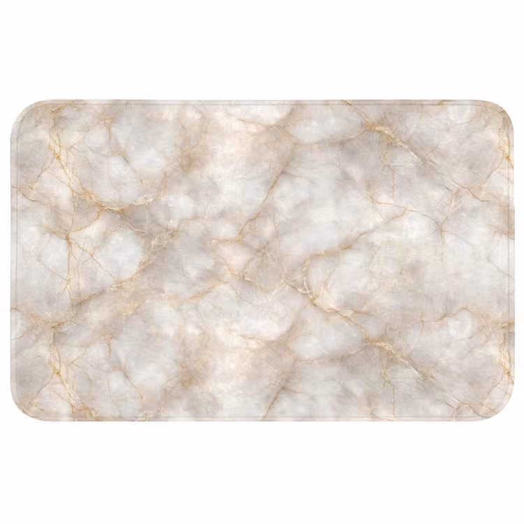 Wc Mat - Zandkleurig - Marmer - Natuursteen