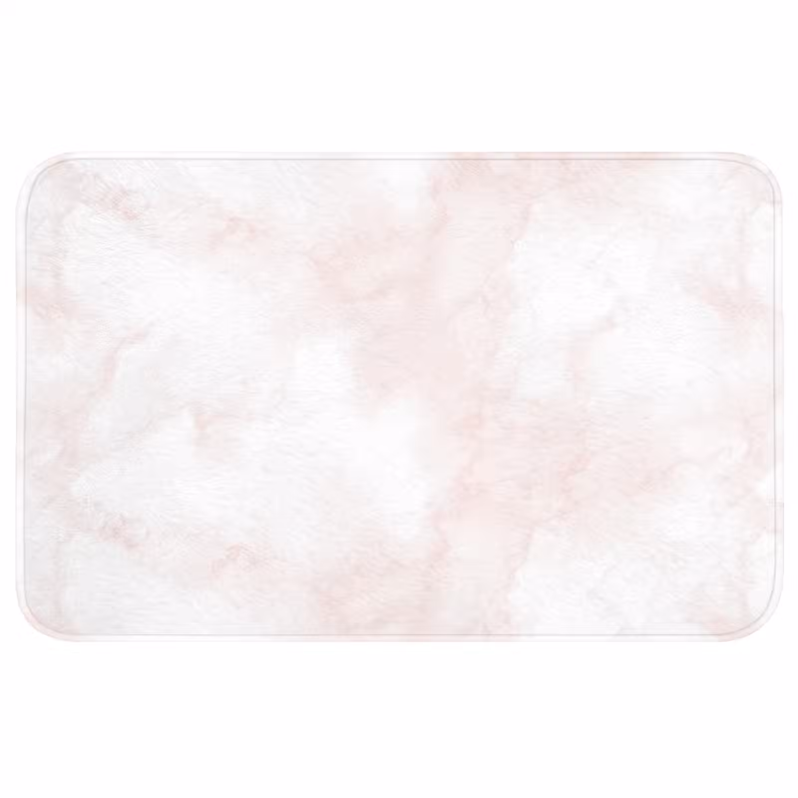 Wc Mat - Wolkenstructuur - Roze - Marmer — 1