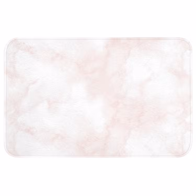 Wc Mat - Wolkenstructuur - Roze - Marmer
