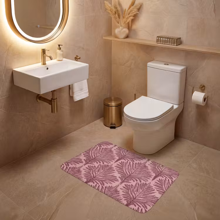 Wc Mat - Varen - Patroon - Paars — 4